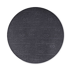 Boardwalk Sanding Screens, 17" Diameter, 60 Grit, Black, 10/Carton (BWK50176010)