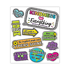 Carson-Dellosa Education Kind Vibes Mini Bulletin Board Set, Motivation/Inspiration, 14 Pieces (110527)
