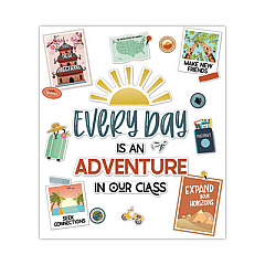 Carson-Dellosa Education Motivational Bulletin Board Set, Everyday Is an Adventure, 42 Pieces (110554)