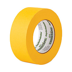 Duck FROGTAPE Performance Grade Masking Tape, 3" Core, 1.41" x 60 yds, Gold, 4/Pack, 8 Packs/Carton (105321)
