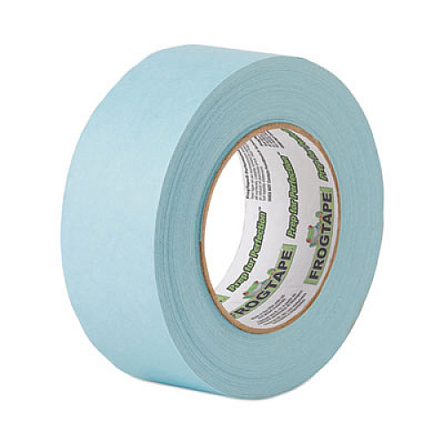Duck FROGTAPE Performance Grade Masking Tape, 3" Core, 1.41" x 60 yds, Light Blue, 4/Pack, 8 Packs/Carton (105328)
