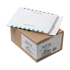 Quality Park Ship-Lite Expansion Mailer, #13 1/2, Cheese Blade Flap, Redi-Strip Closure, 10 x 13, White, 100/Box (S3715)