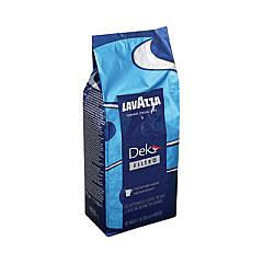 Lavazza Dek Filtro Decaffeinated Whole Bean Coffee, 17.64 oz Valve-Sealed Bags, 12/Carton (LPC02957)