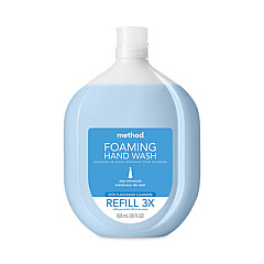 Method Foaming Hand Soap Refill Bottle, Sea Minerals, 28 oz Bottle (328121)