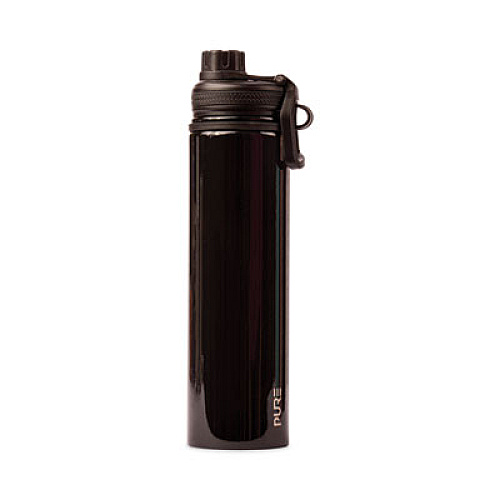 PURE Drinkware Endurance Water Bottle, 25 oz, Black (OL25SB327)