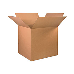 Coastwide Professional Fixed-Depth Shipping Boxes, HD Double-Wall, 275 lb Mullen, Regular Slotted Container (RSC), 12 x 24 x 12, Kraft, 15/Bundle (29028)