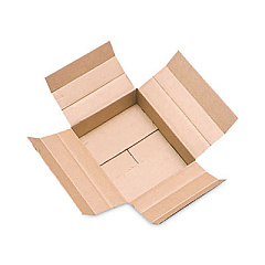 Coastwide Professional Multiple-Depth Shipping Boxes, 200 lb Mullen Rated, Regular Slotted Container (RSC), 12 x 15 x 12, 25/Bundle (29383)