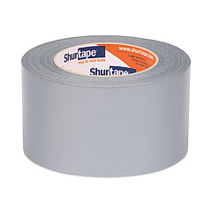 Shurtape PC 460 Economy Grade Co-Extruded Cloth Duct Tape, 2.83" x 60.15 yds, Silver, 16/Carton (156710)