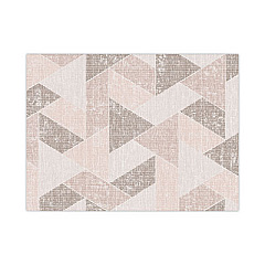 so-mine Leslee Vinyl Desk Pad, 25 x 20, Brown (SM754)