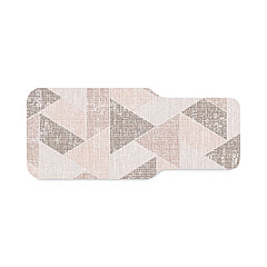so-mine Leslee Vinyl Desk Pad, 27.5 x 11.75, Brown (SM755)