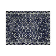 so-mine McCall Vinyl Desk Pad, 25 x 20, Navy (SM758)