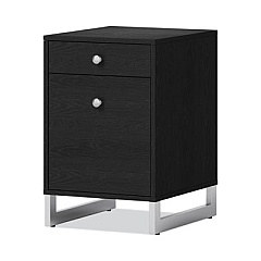 Whalen Asherton Two-Drawer Vertical File Cabinet, Box/File, Legal/Letter, Inkwood Black, 15.44 x 19 x 23.88 (SPUSASHFBM)