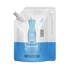 Method Dish Soap Refill, Sea Minerals, 36 oz Pouch (01315EA)