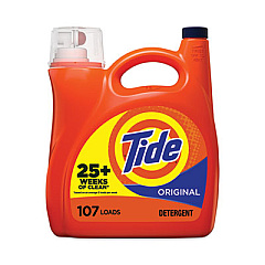 Tide Liquid Laundry Detergent, Original, 154 oz  Bottle (82561EA)