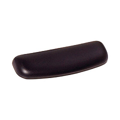 3M Antimicrobial Gel Small Mouse Pad with Wrist Rest, 7 x 2.37, Black (WR305LE)