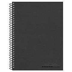 National Three-Subject Wirebound Notebook, Pocket Dividers, Medium/College Rule, Randomly Assorted Covers, 9.5 x 6.38, 120 Sheets (31364)