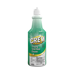 Diversey Crew Clinging Toilet Bowl Cleaner, 32 oz Squeeze Bottle, Floral (CBD539698EA)
