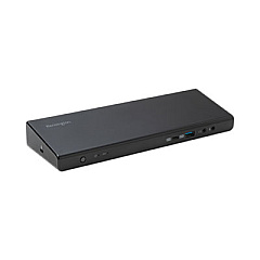 Kensington SD4750P USB-C and USB-A Dual 4K Hybrid Docking Station, Black (K39105NA)