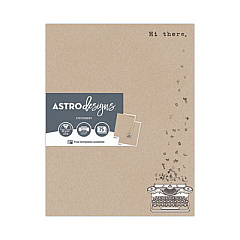 Astrodesigns Pre-Printed Paper, 24 lb Bond Weight, 8.5 x 11, Hi There, 75/Pack (91277)