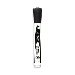 Quartet Low-Odor Dry-Erase Marker, Broad Chisel Tip, Black, Dozen (51002692Q)