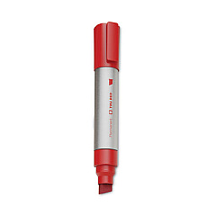 TRU RED XL Permanent Marker, Extra-Broad Chisel Tip, Red (24398945)