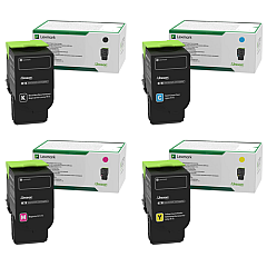 Lexmark 801 Toner Cartridge Set