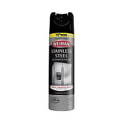 WEIMAN Stainless Steel Cleaner and Polish, 17 oz Aerosol Spray (49)