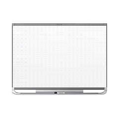 Quartet Prestige 2 Magnetic Total Erase Whiteboard, 72 x 48, Graphite Frame (TEM547G)