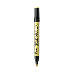 Pilot Creative Art and Crafts Marker, Medium 4.5 mm Brush Tip, Gold (41700)