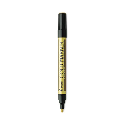 Pilot Creative Art and Crafts Marker, Medium 4.5 mm Brush Tip, Gold (41700)