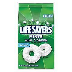 LifeSavers Hard Candy Mints, Wint-O-Green, 50 oz Bag (21524)