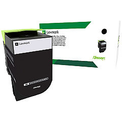 Lexmark 80C0HKG Black Toner Cartridge for US Government Lexmark 80C0HKG Black Toner Cartridge for US Government