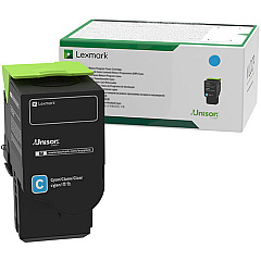 Lexmark 80C00CG Cyan Toner Cartridge for US Government