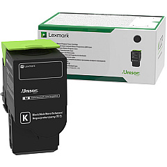 Lexmark 80C0SKG Black Toner Cartridge for US Government