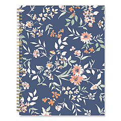 Blue Sky One Tree Planted "Effie" Weekly/Monthly Planner, Floral Artwork, 11 x 8.5, Blue/Multicolor Cover, 12-Month (Jan to Dec): 2023 (13832523)