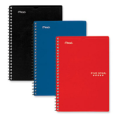 Five Star Academic Year Weekly/Monthly Planner, 8.5 x 5.5, Randomly Assorted Cover Colors, 12-Month (July to June): 2022 to 2023 (CAW4510023)
