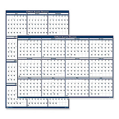 House of Doolittle Academic Year Recycled Poster Style Reversible/Erasable Yearly Wall Calendar, 18 x 24, 12-Month (July to June): 2022 to 2023 (396523)
