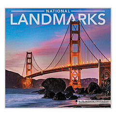 Mead National Landmarks Wall Calendar, Landscape and Historic Structure Photos, White/Multicolor Sheets, 12-Month (Jan-Dec): 2023 (LME1641023)