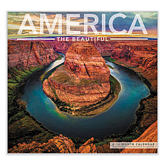 Mead America the Beautiful Wall Calendar, Majestic Landscape Photography, White/Multicolor Sheets, 12-Month (Jan to Dec): 2023 (LME3271023)