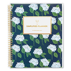 AT-A-GLANCE Simplified Planner by Emily Ley: Weekly/Monthly Book, Carolina Dogwood, 11 x 8.5, Multicolor Cover, 12-Month (Jan-Dec): 2023 (EL9190123)