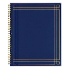 AT-A-GLANCE Simplified Planner by Emily Ley: Weekly/Monthly Book, 11 x 8.5, Navy Blue/Gold Cover, 12-Month (Jan-Dec): 2023 (EL9490523)