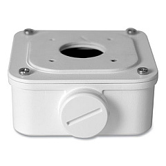 Gyration Mini Bullet Camera Junction Box, 3.66 x 3.66 x 1.54, White (ACSJ104)