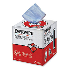 Everwipe Heavyweight Blue Wiper, 9 x 12, 200/Roll, 4 Rolls/Carton (40441)