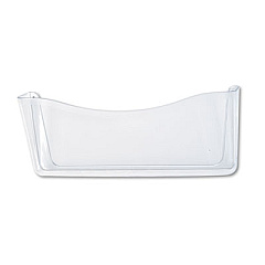 Rubbermaid Unbreakable Wall Files, Legal Size, 16.75" x 3.13" x 6.63", Clear (65980ROS)