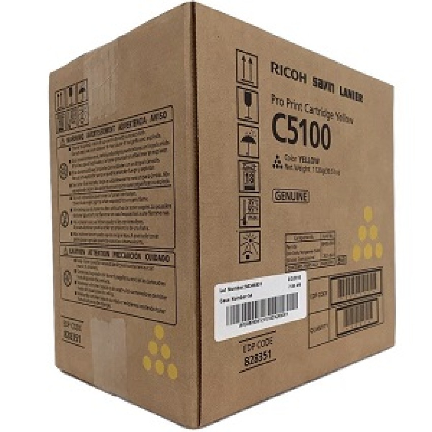 Ricoh 828351 Yellow Toner Cartridge | BlueDogInk.com