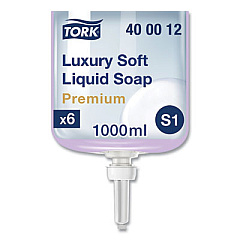Tork Premium Luxury Soap, Soft Rose, 1 L, 6/Carton (400012)