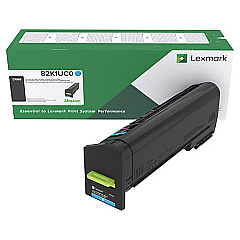 Lexmark 82K1UC0 Cyan Toner Cartridge