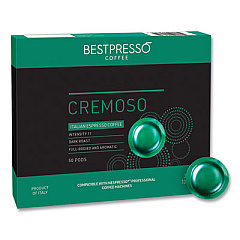 Bestpresso Nespresso Professional Cremoso Coffee Pods, 0.21 oz, 50/Box (BST18968)