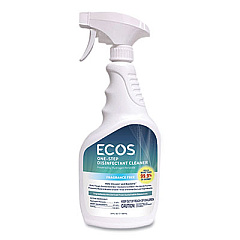 ECOS One-Step Disinfecting Cleaner, 24 oz Spray Bottle (952306)