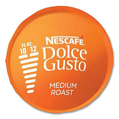 NESCAF Dolce Gusto Coffee Capsules Medium Roast, 16/Box (33912)